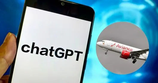 ChatGPT y avión de Avianca. En relación con abogado que se metió en líos por demandar a la aerolínea usando la IA.