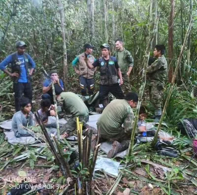 Crisin es la menor de los cuatro niños que se perdieron durante 40 días en la selva del Guaviare. 