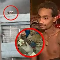 Colombiano salvó a 25 perros en incendio de Perú | ¿Quién es Sebastián Arias, colombiano salvó a 25 perros en incendio de Perú? | Colombiano salvó a perros