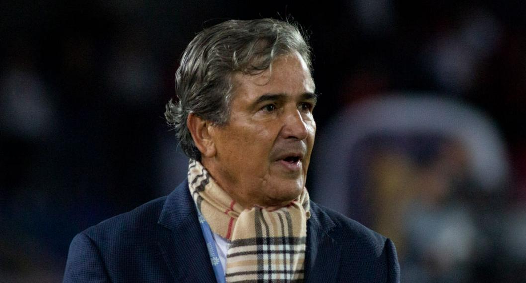 Jorge Luis Pinto, director técnico del Deportivo Cali, quien no descarta a Andrés Manga Escobar para reforzar el club