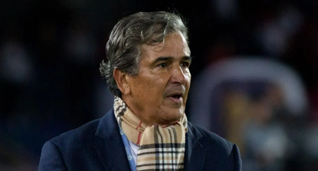 Jorge Luis Pinto, director técnico del Deportivo Cali, quien no descarta a Andrés Manga Escobar para reforzar el club