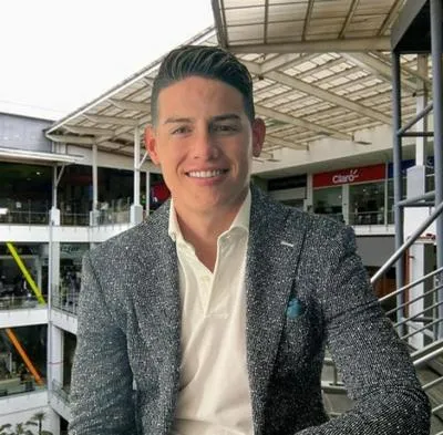 James Rodríguez estuvo en centro comercial Portal 80 en Bogotá: ganará dinero