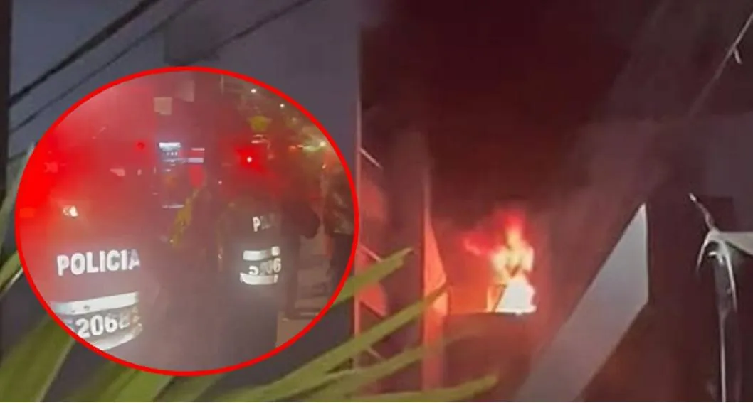 Incendio en apartamento en Montería por sobrecarga de energía.