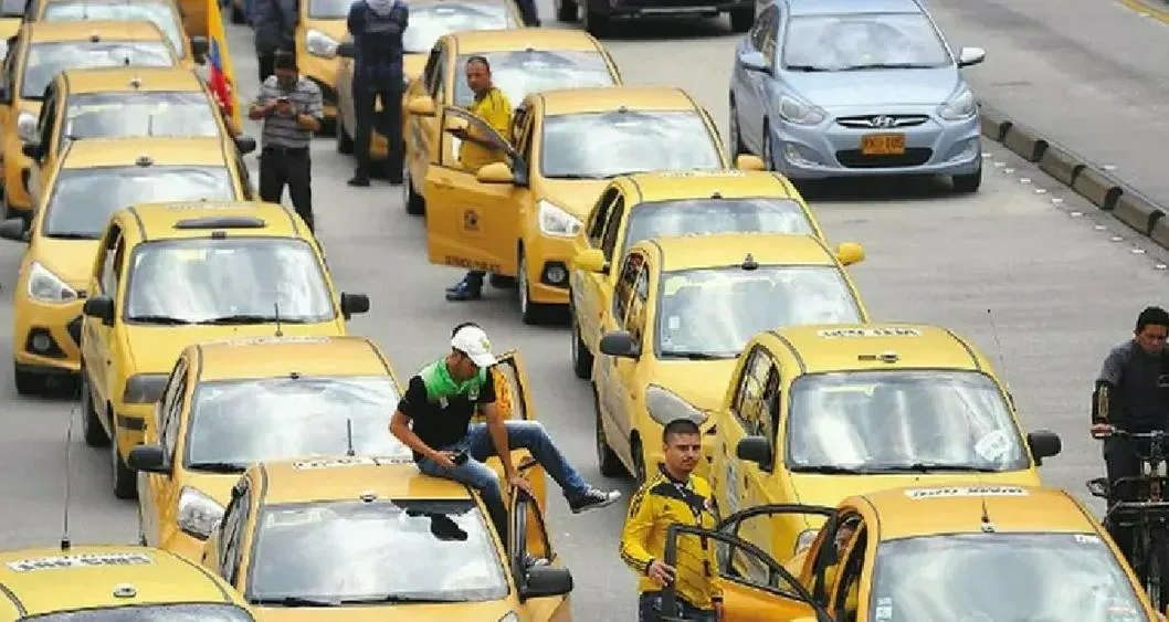 Las carreras que deben hacer los taxistas para poder subsistir.