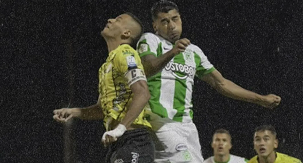 Foto de partido Atlético Nacional vs. Alianza Petrolera y tabla de posiciones