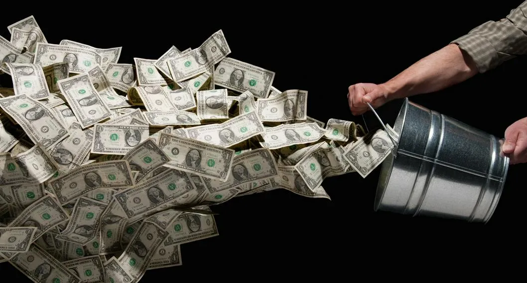 Dólares, en nota sobre cuánto es medio millón de dólares en pesos colombianos
