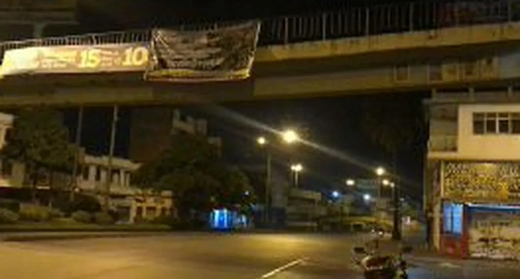 Primer capturado responsable de las pancartas alusivas a las Farc en Cali