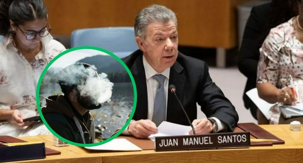 Expresidente Juan Manuel Santos pide, desde la sede de la ONU, al Senado aprobar el proyecto de regulación del cannabis 