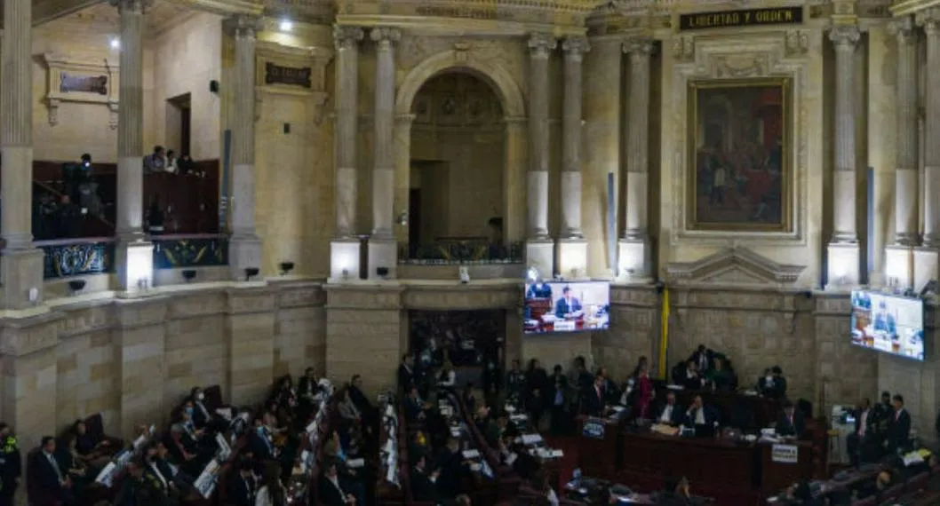 Foto de Congreso a propósito de llamado a sesiones extraordinarias por minInterior