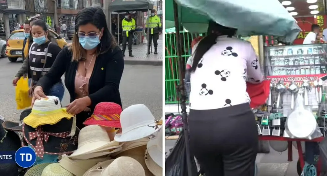 Vendedores ambulantes en Bogotá dicen cuánto les cobra la Policía por su trabajo
