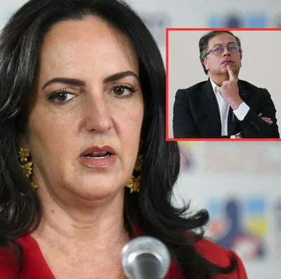 María Fernanda Cabal advirtió a Gustavo Petro sobre temor que tiene por salir del Gobierno Nacional. Le dijo que él se está cayendo solo. 