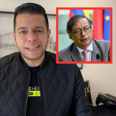 Foto de Jota Pe' Hernández quien criticó a Gustavo Petro