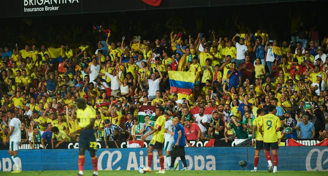 Gol de Mateo Cassierra en partido de Selección Colombia vs. Irak.