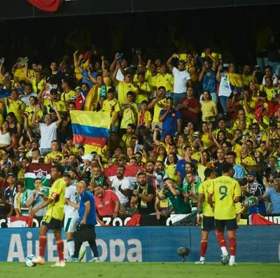 Gol de Mateo Cassierra en partido de Selección Colombia vs. Irak.