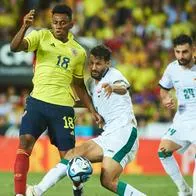 Selección Colombia pasó la prueba raspando ante Irak (1-0) y dejó dudas para Eliminatorias