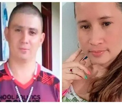 Yolanda del Carmen Romero Argumedo, y John Alexánder Cifuentes Agudelo. Pareja que fue asesinada en Caldas.