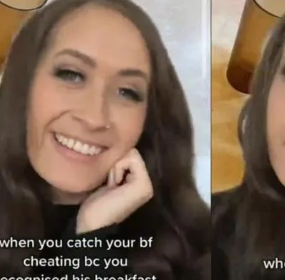 Jedda, una usuaria de TikTok que compartió cómo descubrió que su novio le era infiel,