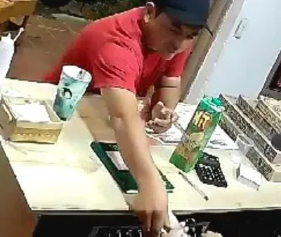 Captura de video de ladrón en Ibagué.