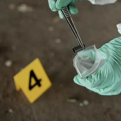 Escena del crimen. En relación con asesinato de hombre en Quindío.