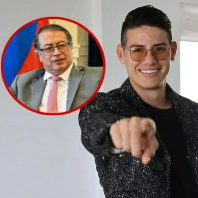 James Rodríguez le hizo pedido a Gustavo Petro por situación económica de Colombia.
