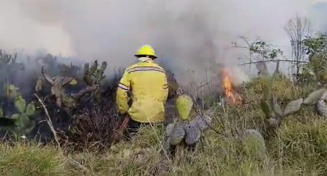 Cuerpo de Bomberos de Cundinamarca dio parte de la gravedad de los daños del incendio de Mosquera.