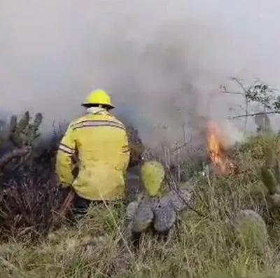 Cuerpo de Bomberos de Cundinamarca dio parte de la gravedad de los daños del incendio de Mosquera.