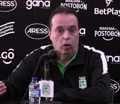 Mauricio Navarro, presidente de Atlético Nacional.