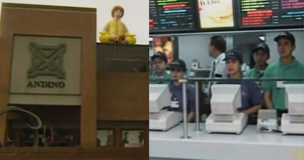 Se viralizó el video de la inauguración del primer McDonald’s en Colombia, el cual estuvo en el centro comercial Andino, en el norte de Bogotá.