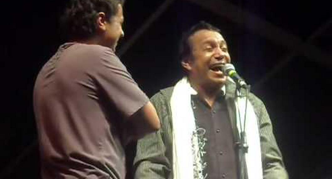 Rafael Santos recordó a Diomedes Díaz en el Día del Padre con la popular canción vallenata 'Mi Muchacho'.