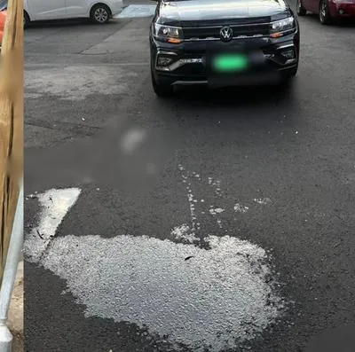 La camioneta habría dejado a la familia abandonados en la carretera 