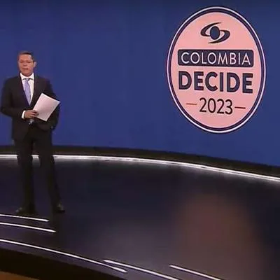 Foto de Juan Roberto Vargas y María Alejandra Villamizar, en nota de cambio en elecciones de alcaldía de Bogotá: así explicaron en Noticias Caracol