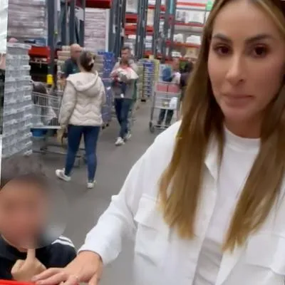 Carolina Soto, de Día a día, tuvo accidente con su hijo en supermercado