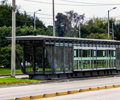 Estación de Transmilenio. En relación con caso de ladrón que fue golpeado.