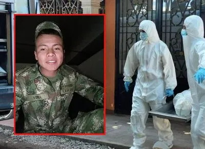 Luis Fernando Vera Yate, un soldado profesional de 23 años de edad que murió en su vivienda.