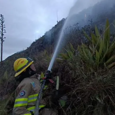 Reporte de incendios forestales en tres departamentos del suroccidente del país