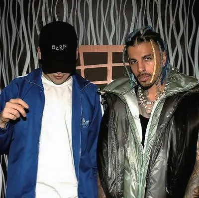 Rauw Alejandro con Bizarrap.