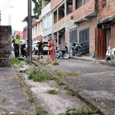 Barrio de Ibagué. En relación con persona que murió en accidente.