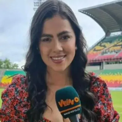 Sheyla García paró a hincha que dijo que Win Sports está aburridor con el tema de la final entre Atlético Nacional y Millonarios, por Liga BetPlay.