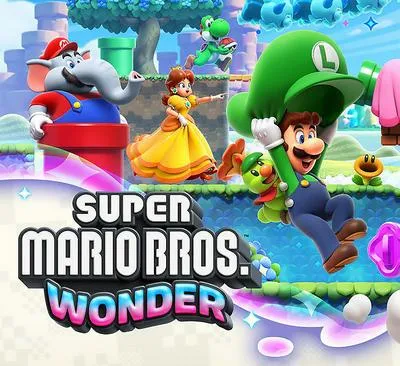 Arte oficial de Super Mario Bros. Wonder.