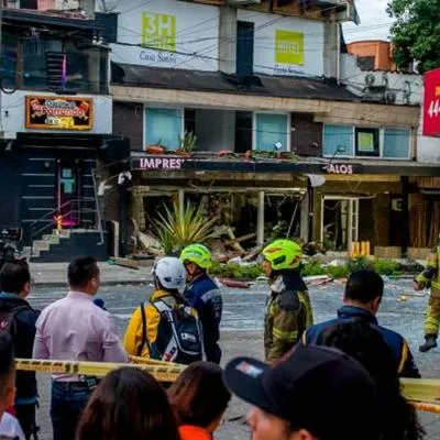 Autoridades confirmaron que en la explosión de La 70 en Medellín ya van más de 14 heridos y 3 de gravedad, que fueron enviados a centros asistenciales.
