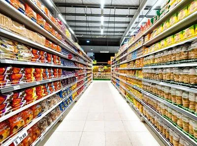 tienda de pastas. En relación con la huelga de la pasta en Italia.