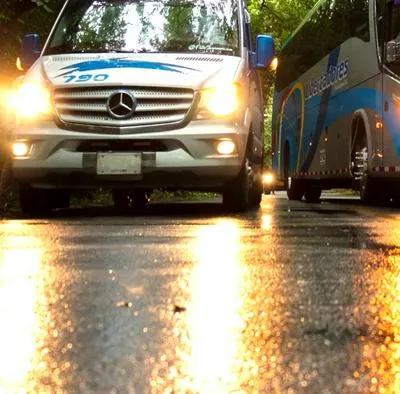 Vía a Llano, Bogotá-Villavicencio, con cierre total.