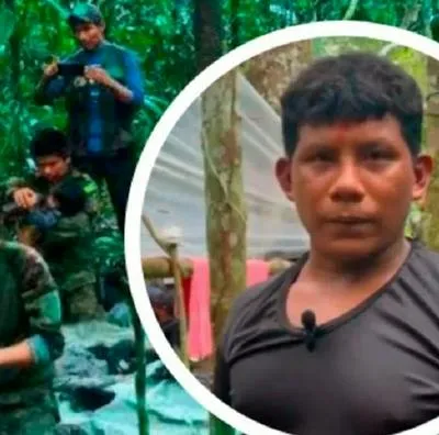 Indígenas acusan de delitos a papá de niños rescatados en selva y piden cárcel
