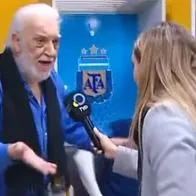 Coco Basile, que echó a Sofía Martínez en partido de despedida de Juan Román Riquelme