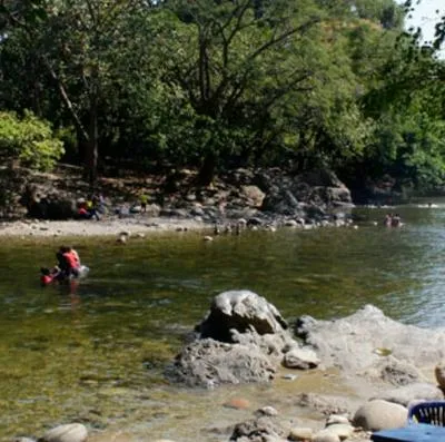 Río Guatapurí de Valledupar, donde un joven murió luego de golpearse la cabeza contra una piedra