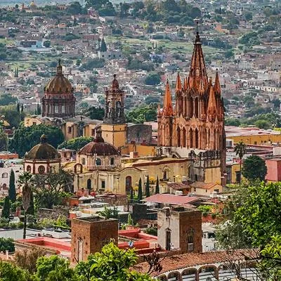 San Miguel de Allende, considerado pueblo mágico.