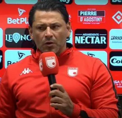 Gerardo Bedoya habló de la derrota de Independiente Santa Fe ante Goiás de Brasil