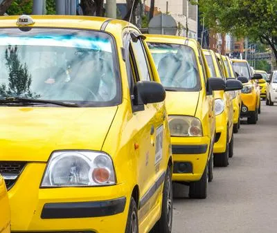 Taxis. En relación con paro de taxis en Coombia.