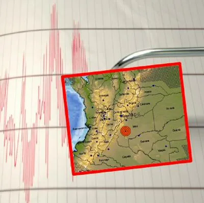 Sismo en Colombia la noche de este 29 de junio.