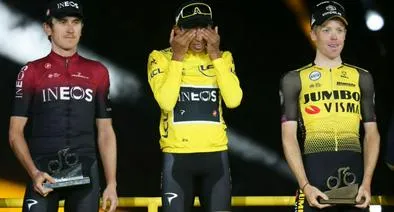 Foto de Egan Bernal por cuánto pagan las apuestas por título de colombianos en el Tour de Francia